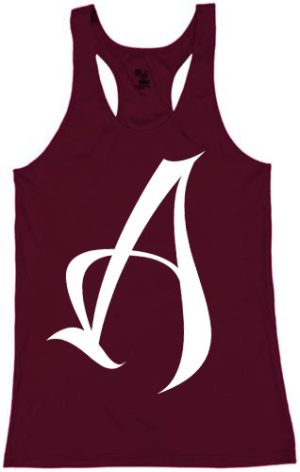 Maroon Tanktop w/ A