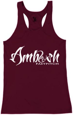 Maroon Tanktop w/Ambush Logo