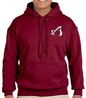 Maroon Hoodie w/ Pocket A