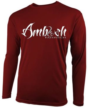Maroon Long Sleeve w/ Logo