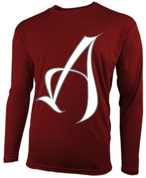 Maroon Long Sleeve w/ A