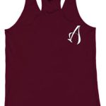 Maroon Razorback Tank w/ Pocket A