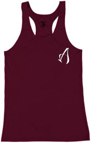 Maroon Razorback Tank w/ Pocket A