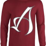 Maroon Sweatshirt w/ A