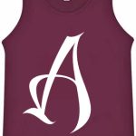 Maroon Tanktop w/A