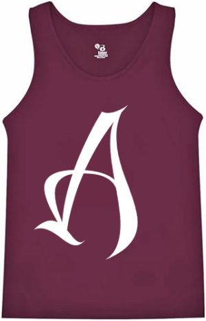 Maroon Tanktop w/A