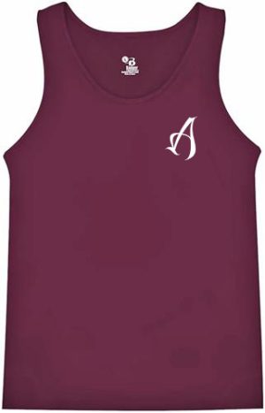 Maroon Tanktop w/pocket A